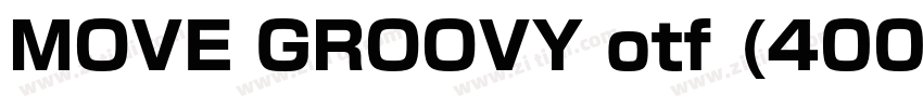 MOVE GROOVY otf (400字体转换
